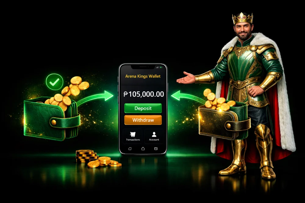 Arena Kings How to Cash-In/Cash-Out