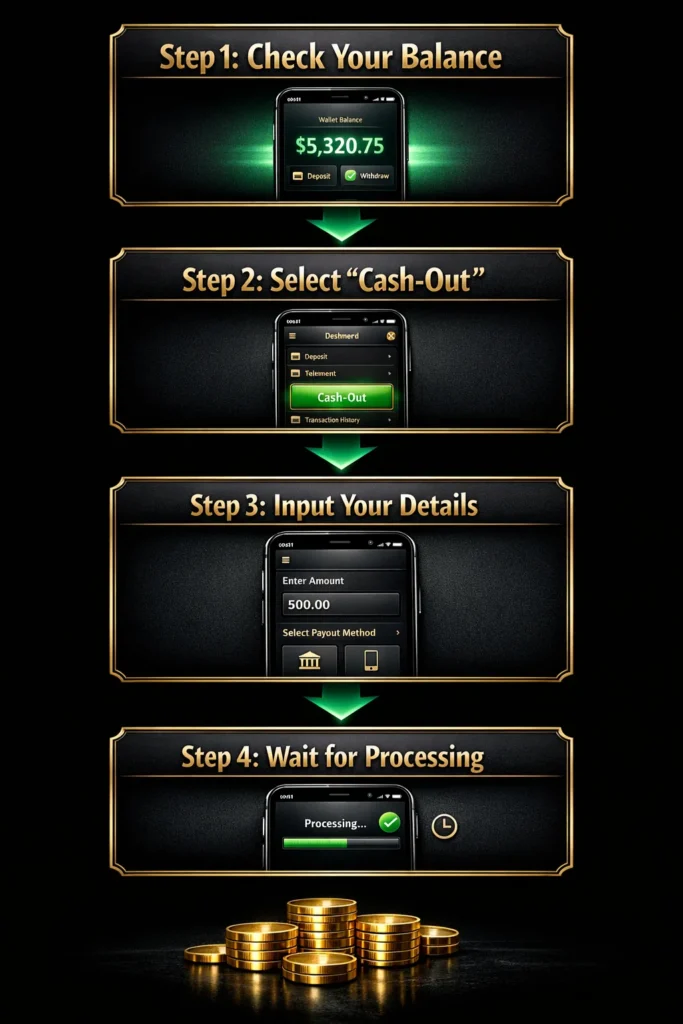 Arena Kings How to Cash-Out