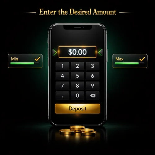 Enter the Desired Amount