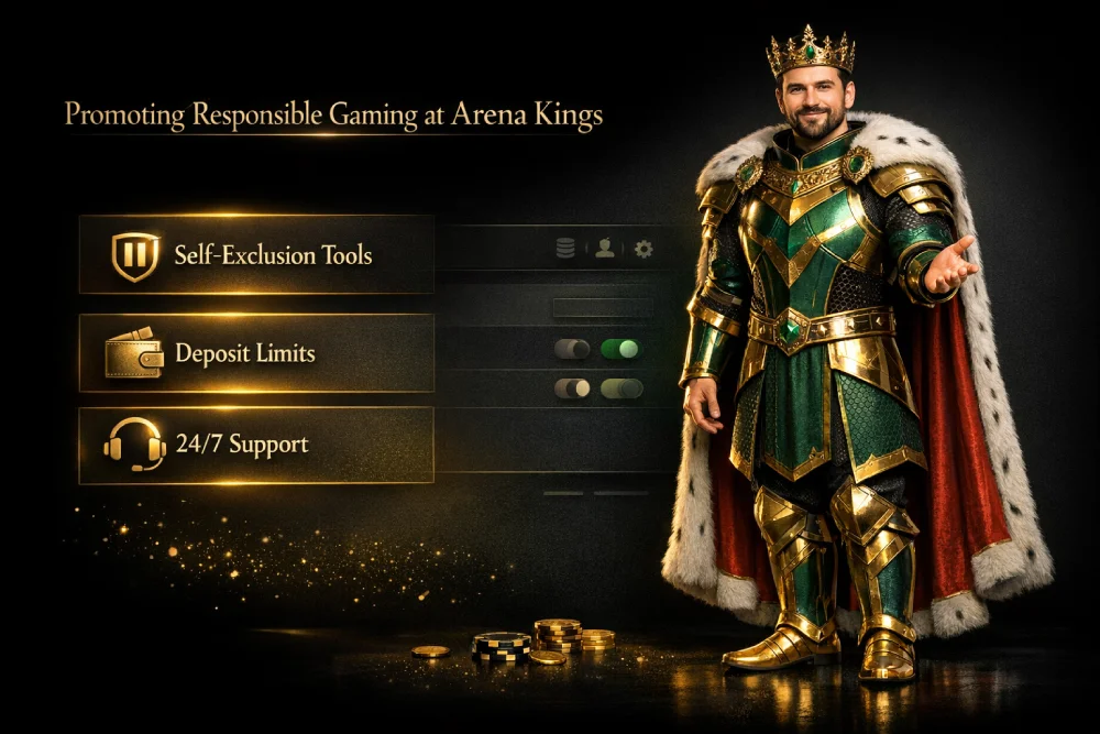 Responsible Gaming at Arena Kings
