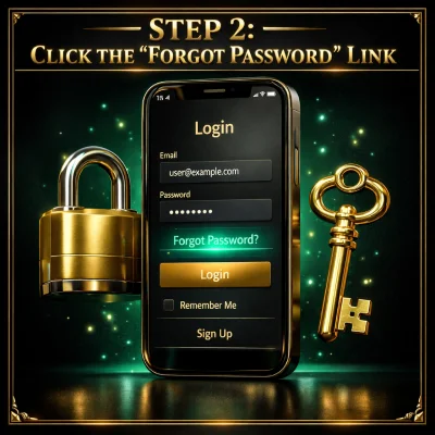 Step 2_ Click the _Forgot Password_ Link
