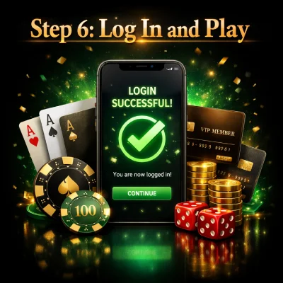 Step 6_ Log In and Play