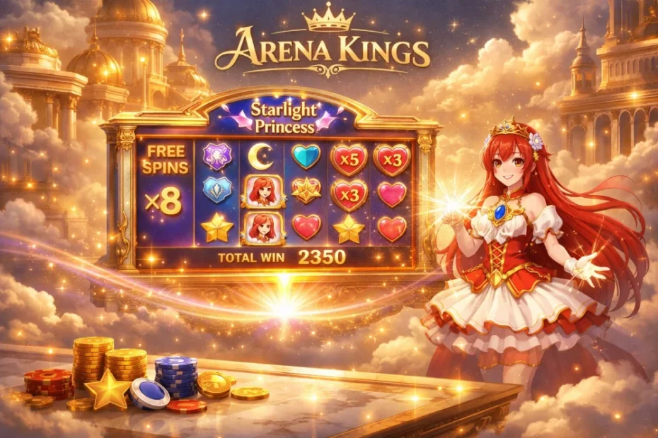 pragmatic play starlight princess no deposit bonus arenakings888