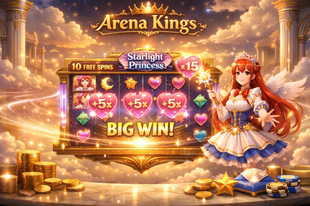 pragmatic play starlight princess no deposit bonus arenakings888