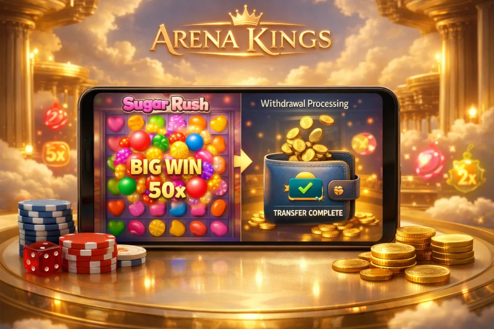 pragmatic play sugar rush withdrawal process arenakings888