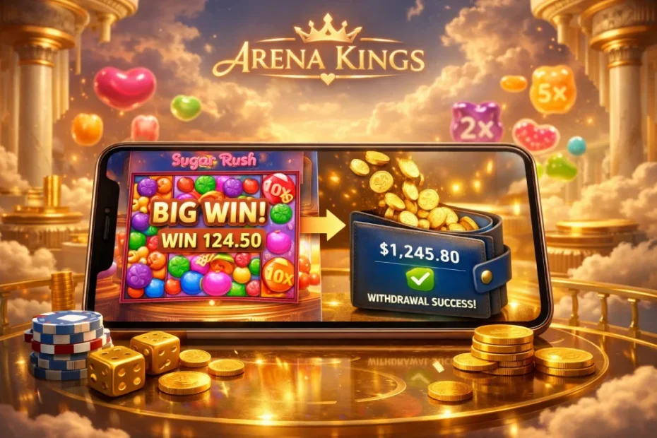 pragmatic play sugar rush withdrawal process arenakings888
